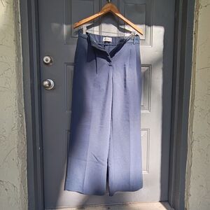 Abercrombie & Fitch Sloane Navy Wide Leg Trousers 27 Like New